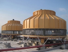 圓形逆流式冷卻塔